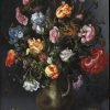  LaquePrint op hout – Bloemen in een vaas – Jacob Woutersz. Vosmaer – 19,5 x 26 cm – bestelnummer: LP048