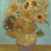  LaquePrint op hout – Zonnebloemen 2 – Vincent van Gogh – 19,5 x 26 cm – bestelnummer: LP178