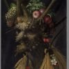  LaquePrint op hout – Vier seizoenen – Giuseppe Arcimboldo – 19,5 x 26 cm – bestelnummer: LP186