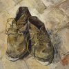  LaquePrint op hout – Schoenen – Vincent van Gogh – 24x 19,5 cm – bestelnummer: LP212