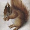  LaquePrint op hout – Rode eekhoorn – Hans Hoffmann – 19,5 x 30 cm – bestelnummer: LP266