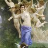  LaquePrint op hout – invasie van Cupido’s wereld – William Adolphe Bouguereau – 19,5 x 30 cm – bestelnummer: LP291